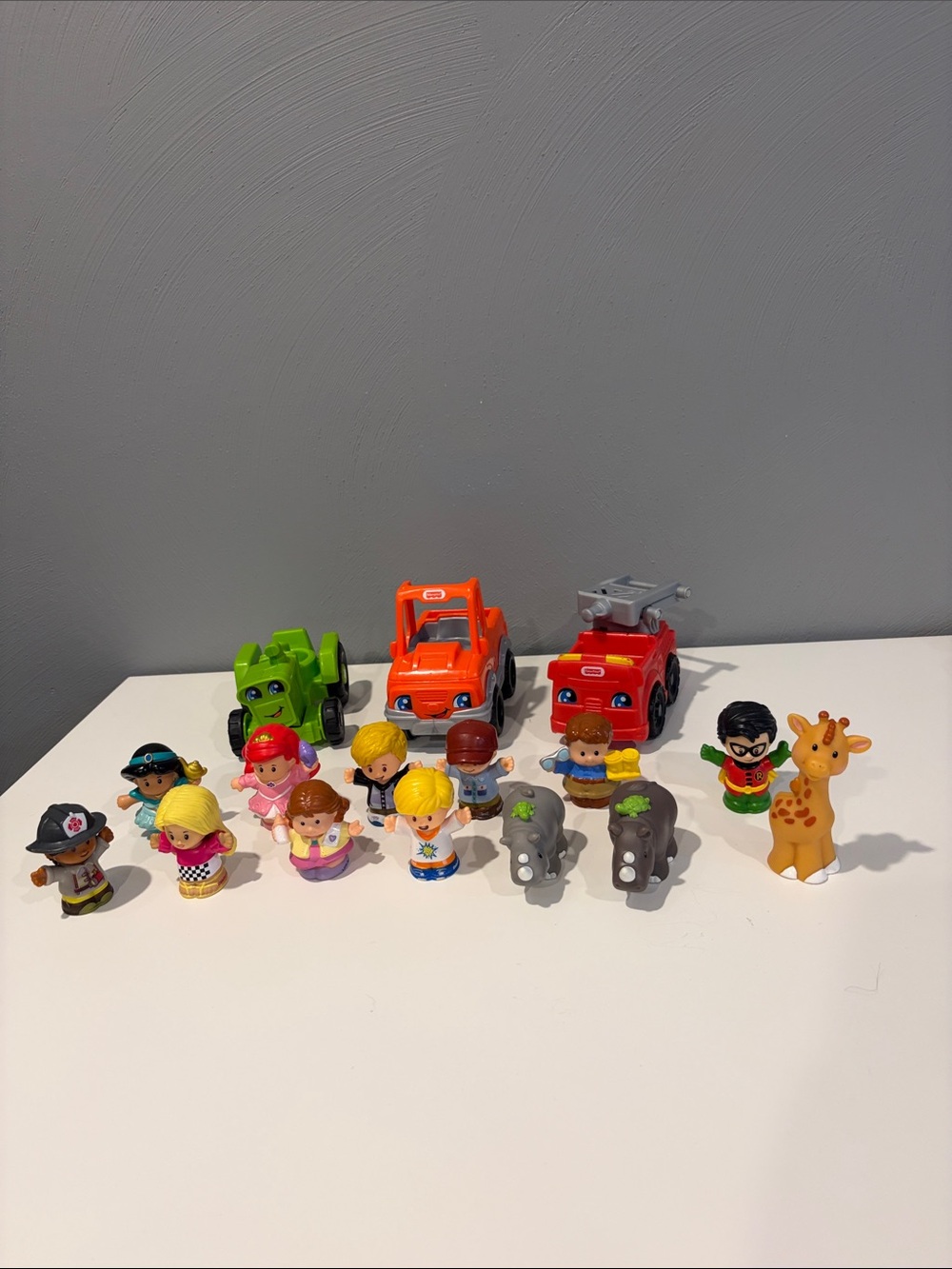 Fisher-Price Little People figures and vehicles lot